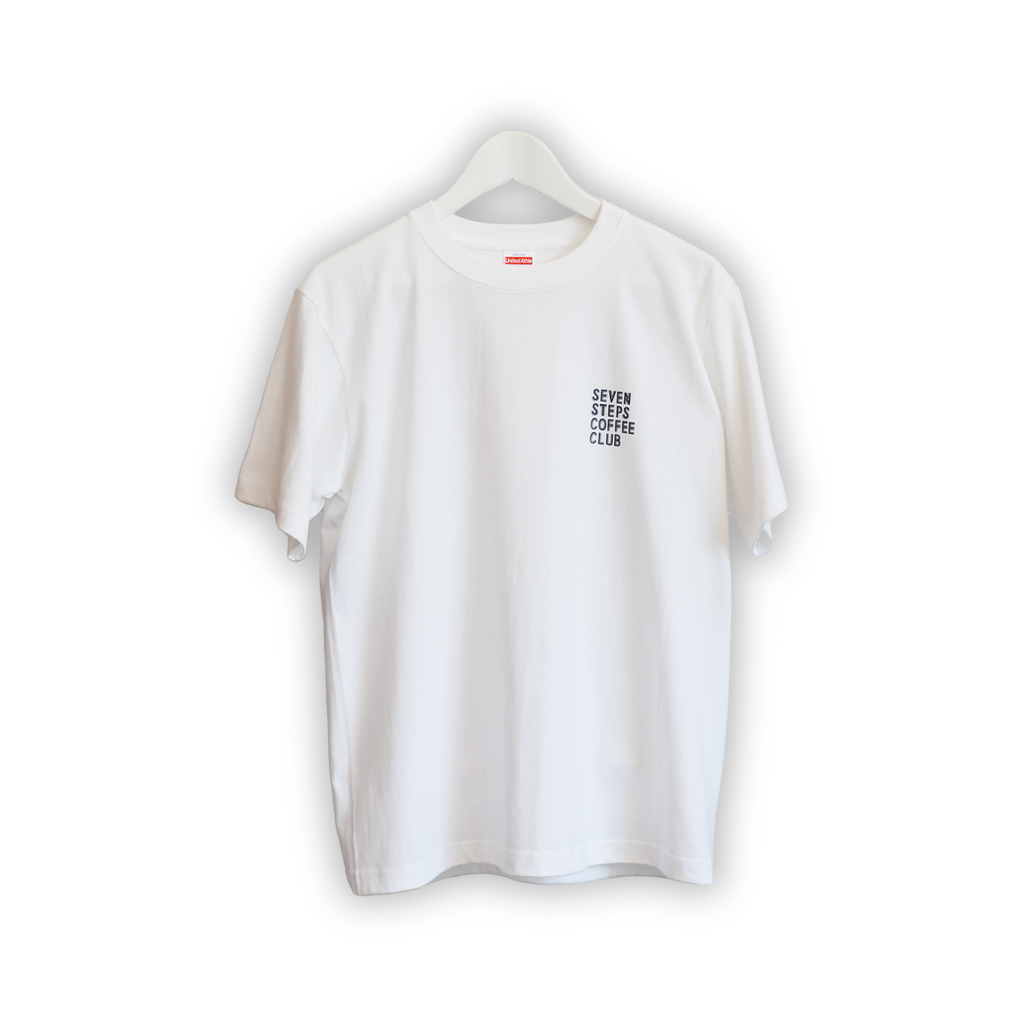 オリジナル Tシャツ ホワイト | sevenstepscoffeeclub